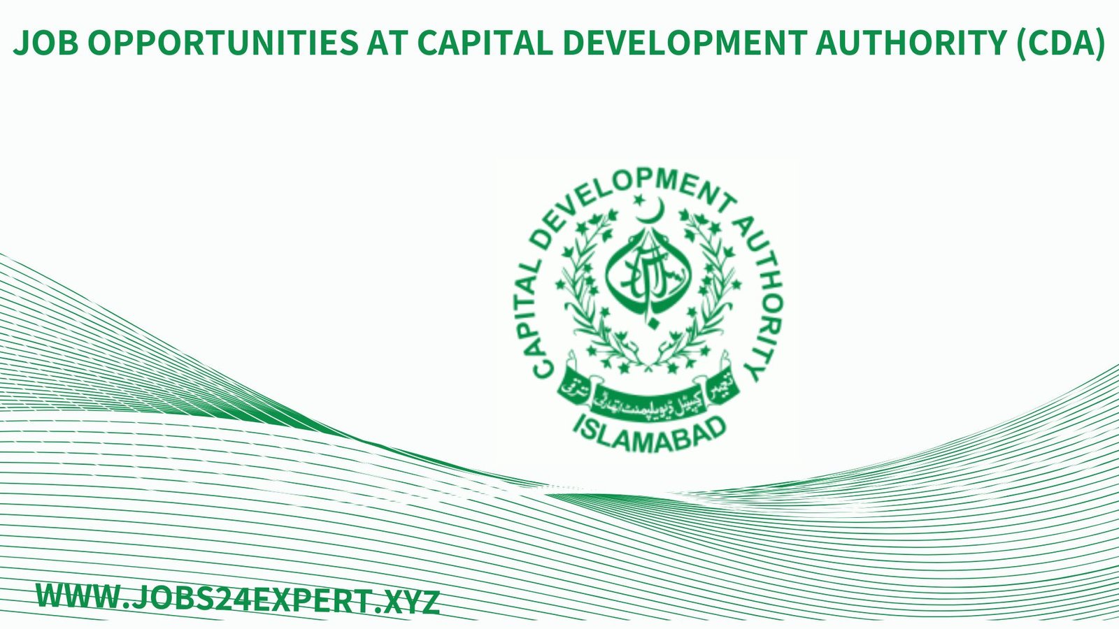 Job Opportunities at Capital Development Authority (CDA)